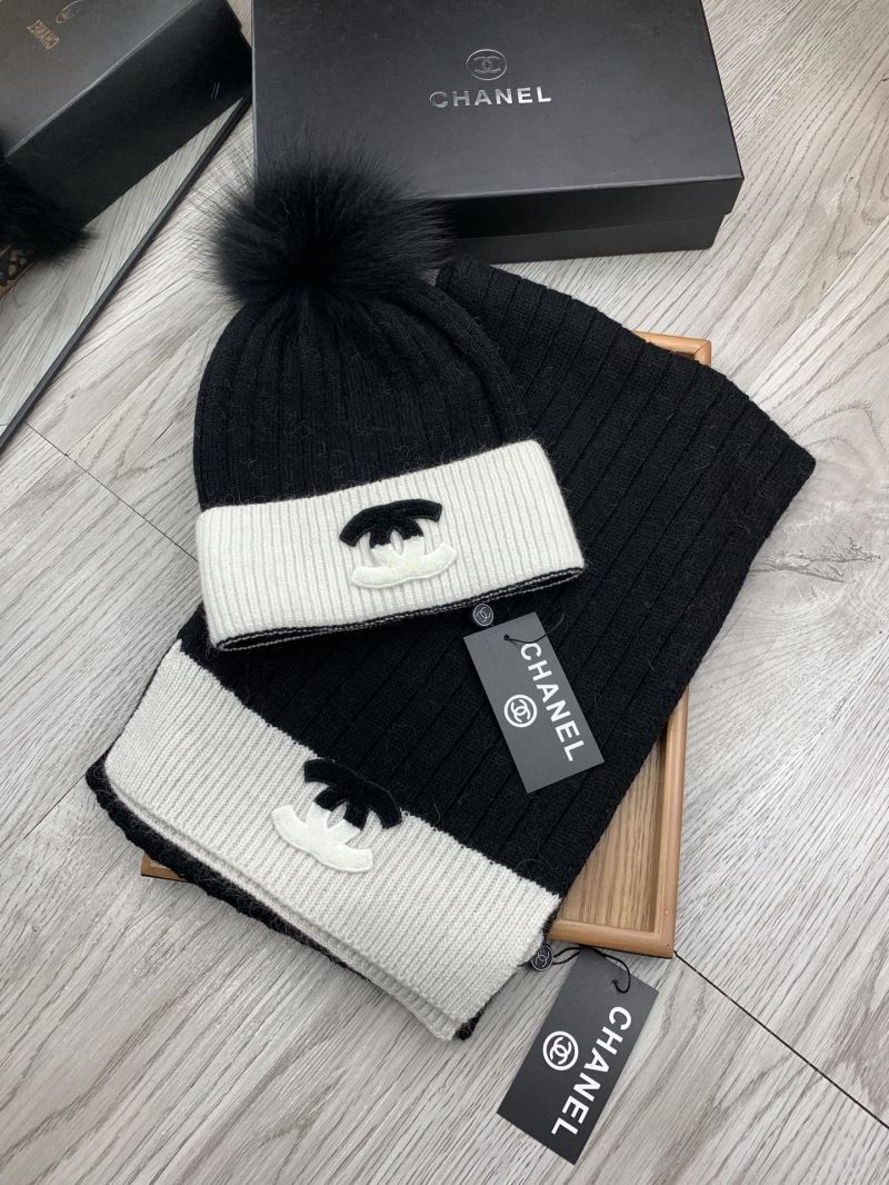 Chanel Caps Scarfs